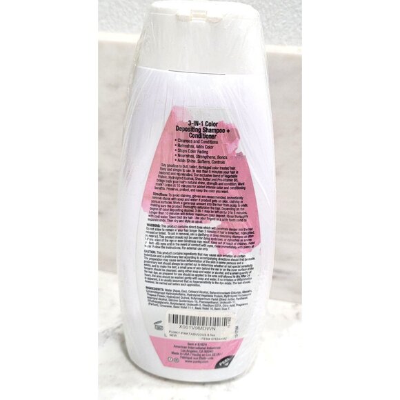 Punky Colour Pinktabulous 3-In-1 Color Depositing Shampoo & Conditioner 8.5 fl o - Picture 2 of 4